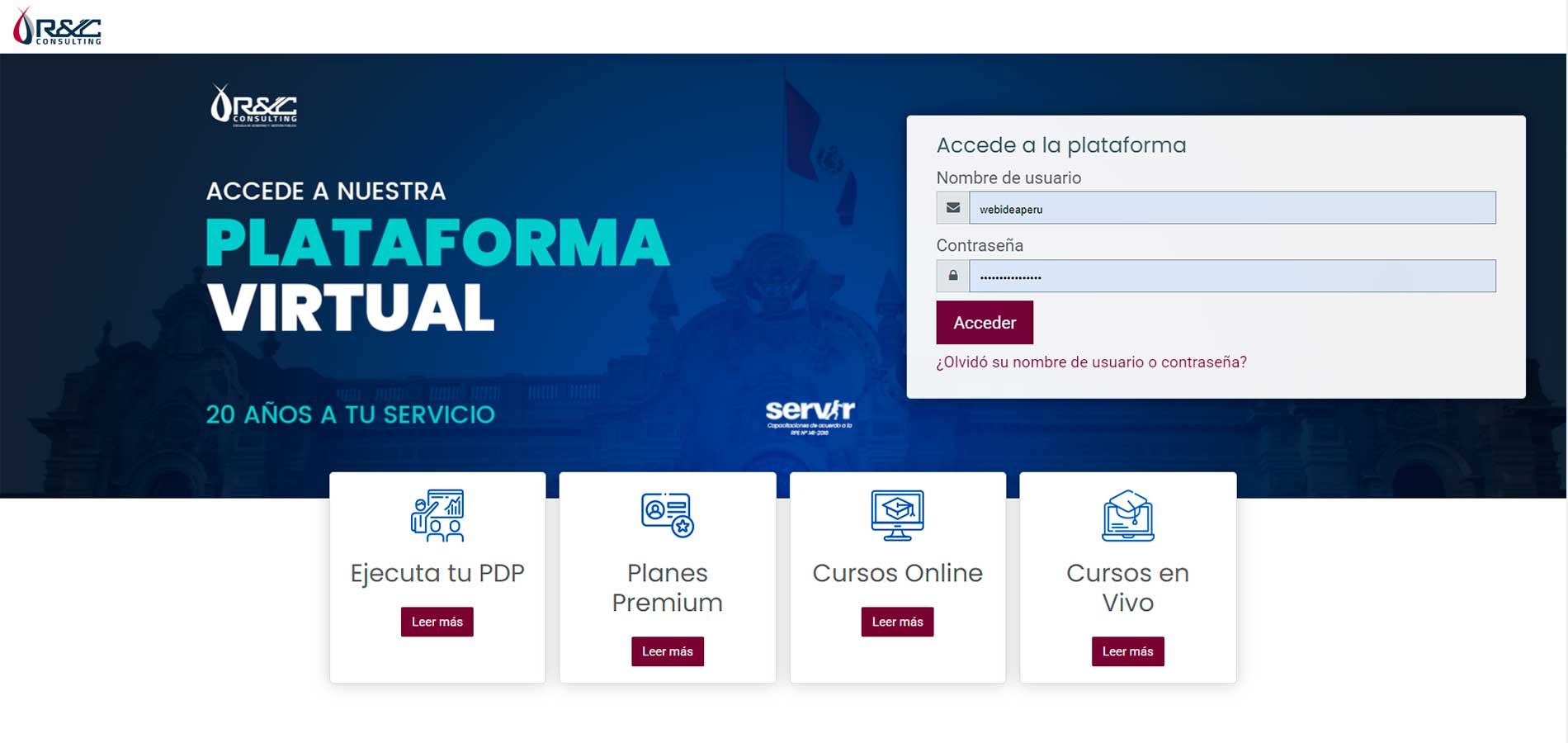 AULA VIRTUAL - R&C CONSULTING